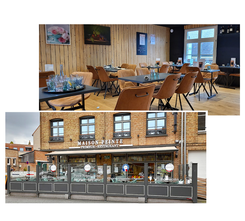 Le Restaurant - Maison Peinte - Restaurant Bergues - restaurant a faire BERGUES